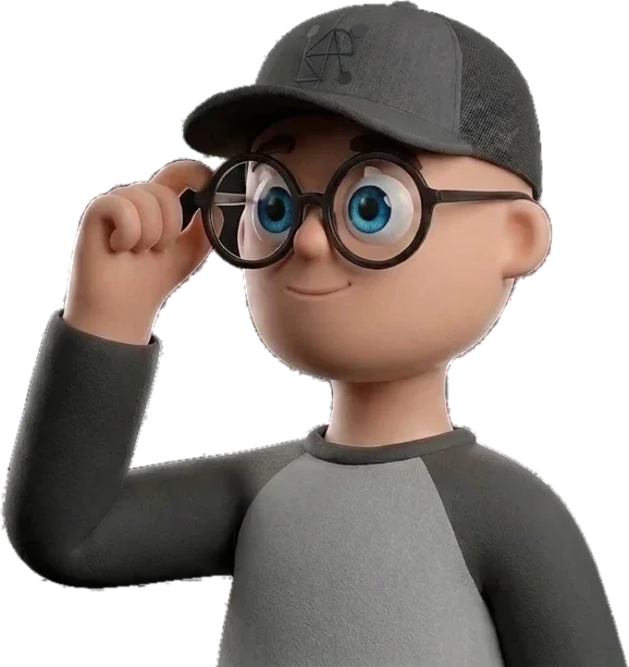 Ryan, Axiom Prime's designer, as a 3D character